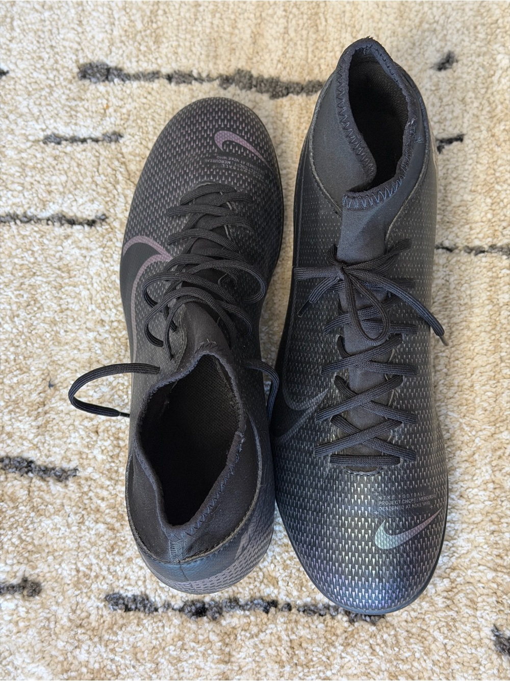 ⚽ Nike Mercurial Superfly Soccer Cleats – Black